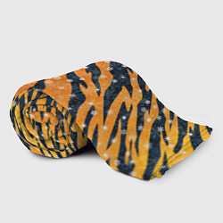 Плед флисовый Новогодняя шкура тигра, цвет: 3D-велсофт — фото 2