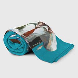 Плед флисовый Детективы в деле, цвет: 3D-велсофт — фото 2