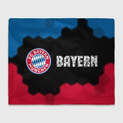 Плед флисовый BAYERN Bayern - Графика, цвет: 3D-велсофт