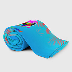 Плед флисовый 6IX9INE tropical, цвет: 3D-велсофт — фото 2