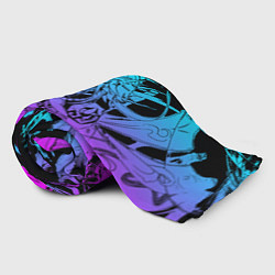 Плед флисовый XIAO ГЕНШИН ИМПАКТ, цвет: 3D-велсофт — фото 2