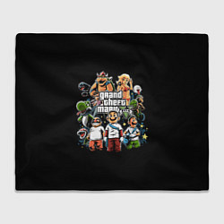 Плед Mario x GTA