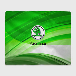 Плед Skoda texture