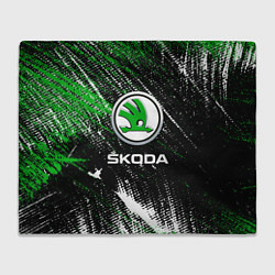 Плед Skoda: Потёртости