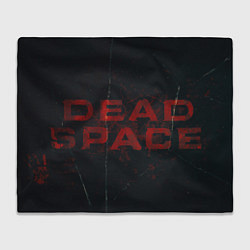 Плед флисовый Dead space art, цвет: 3D-велсофт