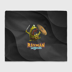 Плед флисовый Rayman Legends Black, цвет: 3D-велсофт