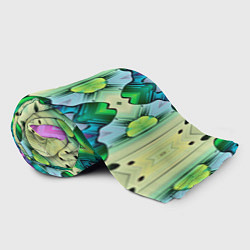 Плед флисовый Калейдоскоп паттерн, цвет: 3D-велсофт — фото 2