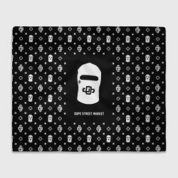 Плед Узор Black Dope Ski Mask Dope Street Market