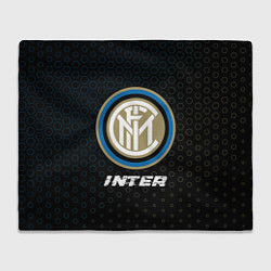 Плед флисовый INTER Inter - Графика, цвет: 3D-велсофт