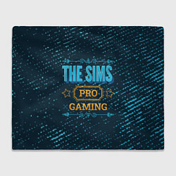 Плед флисовый The Sims Gaming PRO, цвет: 3D-велсофт