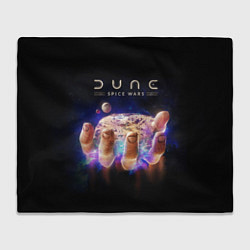 Плед флисовый Dune spice wars, цвет: 3D-велсофт