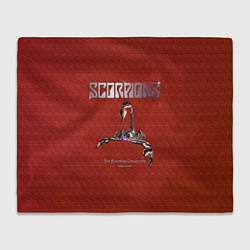 Плед флисовый The Platinum Collection - Scorpions, цвет: 3D-велсофт