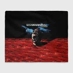 Плед флисовый Acoustica - Scorpions, цвет: 3D-велсофт
