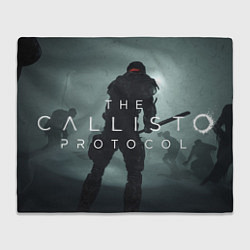 Плед флисовый Один против всех Callisto Protocol, цвет: 3D-велсофт