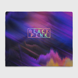 Плед флисовый BLACKPINK COLORS, цвет: 3D-велсофт