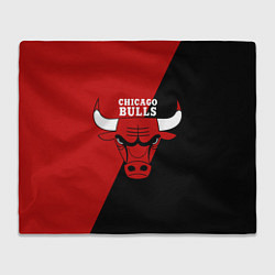 Плед флисовый Chicago Bulls NBA, цвет: 3D-велсофт