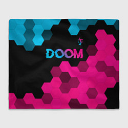 Плед Doom Neon Gradient