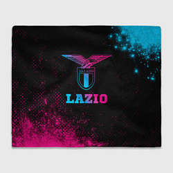Плед флисовый Lazio - neon gradient, цвет: 3D-велсофт