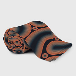 Плед флисовый Амебы Ржавчин, цвет: 3D-велсофт — фото 2