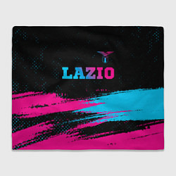 Плед Lazio - neon gradient: символ сверху