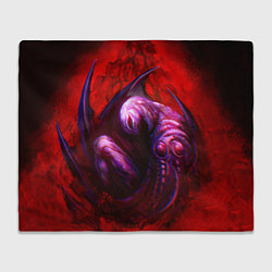 Плед флисовый Берсерк Демон, цвет: 3D-велсофт