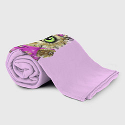 Плед флисовый Совушка бейби, цвет: 3D-велсофт — фото 2
