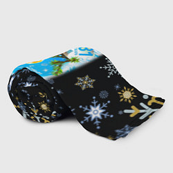 Плед флисовый Новый Год 31 Декабря, цвет: 3D-велсофт — фото 2