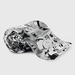 Плед флисовый Да я паук и что с того pattern, цвет: 3D-велсофт — фото 2