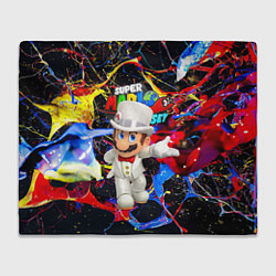 Плед флисовый Super Mario Odyssey - Nintendo - видеоигра, цвет: 3D-велсофт