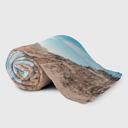 Плед флисовый Небо и песок, цвет: 3D-велсофт — фото 2