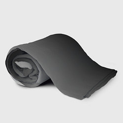Плед флисовый Серый градиент, цвет: 3D-велсофт — фото 2