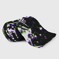 Плед флисовый Stray glitch, цвет: 3D-велсофт — фото 2