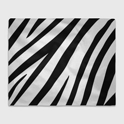 Плед флисовый Камуфляж зебры, цвет: 3D-велсофт