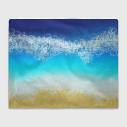 Плед флисовый Sea lagoon, цвет: 3D-велсофт