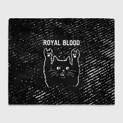 Плед Группа Royal Blood и рок кот