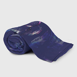 Плед флисовый Мистический абстрактный ловец снов, цвет: 3D-велсофт — фото 2