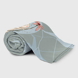 Плед флисовый Нежный зайка, цвет: 3D-велсофт — фото 2