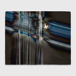 Плед флисовый Корона и месяц, цвет: 3D-велсофт