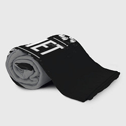 Плед флисовый Лучший атлет всех времён и народов, цвет: 3D-велсофт — фото 2