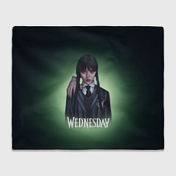 Плед Wednesday green