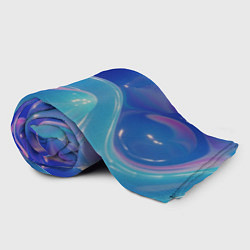 Плед флисовый Эстетика волн, цвет: 3D-велсофт — фото 2