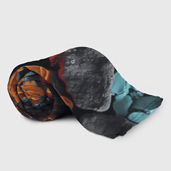 Плед флисовый Цветные камни, цвет: 3D-велсофт — фото 2