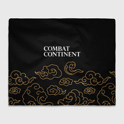 Плед флисовый Combat Continent anime clouds, цвет: 3D-велсофт