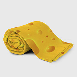 Плед флисовый Сырная текстура, цвет: 3D-велсофт — фото 2