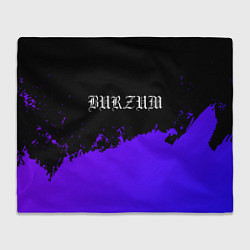 Плед Burzum purple grunge