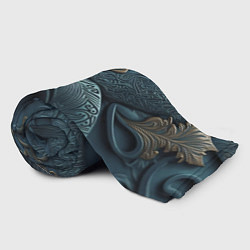 Плед флисовый Узорные фракталы, цвет: 3D-велсофт — фото 2
