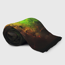 Плед флисовый Зеленый туман, цвет: 3D-велсофт — фото 2