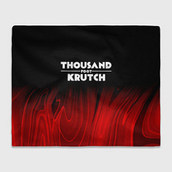 Плед Thousand Foot Krutch red plasma