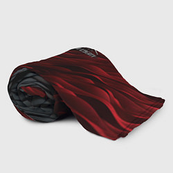 Плед флисовый Cyberpunk 2077 phantom liberty black red, цвет: 3D-велсофт — фото 2
