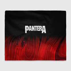 Плед флисовый Pantera red plasma, цвет: 3D-велсофт